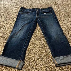 American Eagle. Artist Crop jeans. Size 4